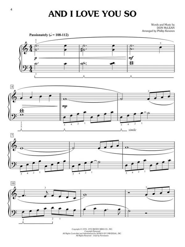 The Most Beautiful Songs for Easy Classical Piano / Nejkrásnější melodie ve snadném aranžmá pro klavír Tovární Cena