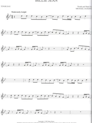 101 Popular Songs for Tenor sax / tenorový saxofon Rychlé Dodání