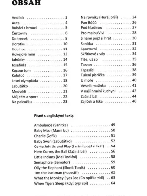 ZPĚVNÍK 2 - Míša RŮŽIČKOVÁ - veselé písničky pro kluky a holčičky - zpěv/akordy Novinka