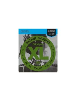 D'ADDARIO EXL117 Medium Top/Extra Heavy Bottom - .011 - .056 Aktuální