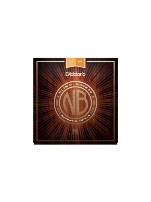 Sezónní Sleva D'ADDARIO NB1256 Nickel Bronze Acoustic Light Top / Medium Bottom