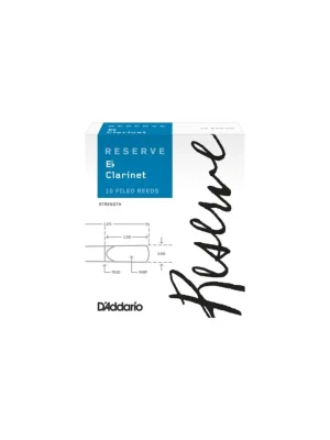 Super Cena RICO DBR1025 Reserve Eb Clarinet Reed 2.5 - 10 Box