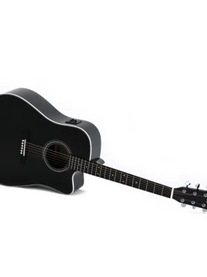 SIGMA GUITARS DMC-1E-BK - Black High Gloss Odeslání Ihned