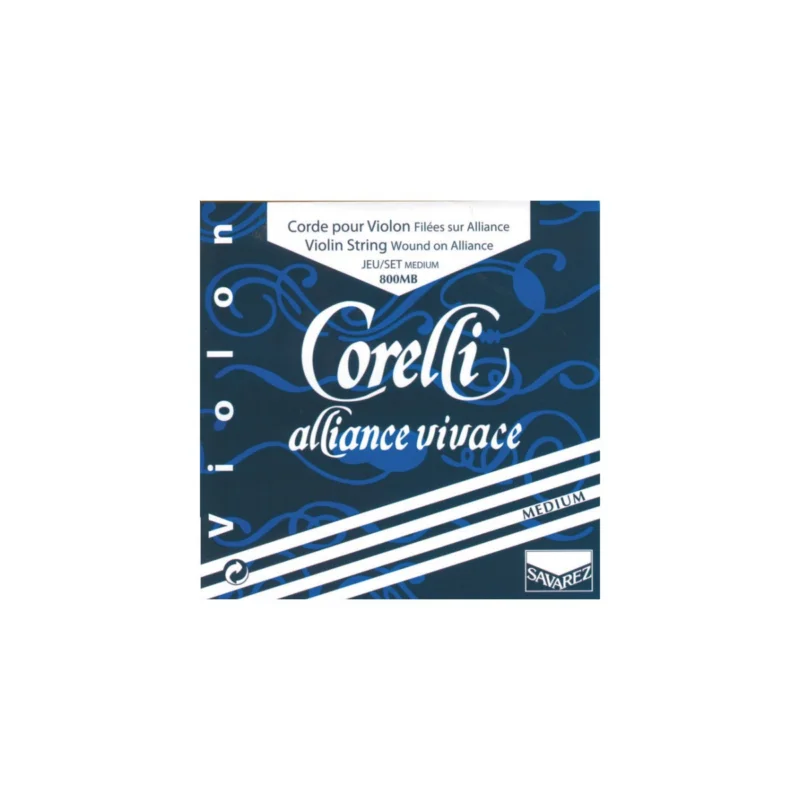 Značkový SAVAREZ 800MB Corelli Alliance Vivace Violin Set - Medium