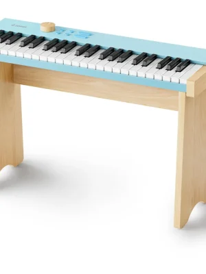 DONNER KIDO V-20 Mini Digital Keyboard 44 keys Light Blue with Stand Koupit Online