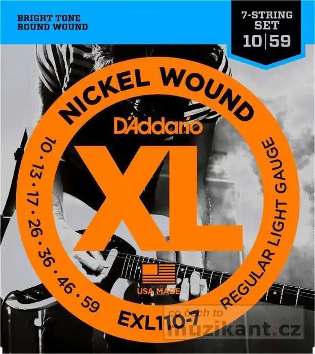 DADDARIO EXL110 7 Akční Nabídka