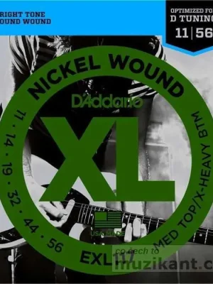 Vrácení Zdarma DADDARIO EXL117