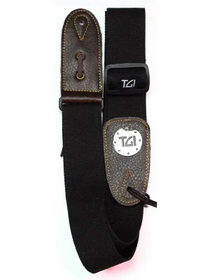 Kup Teď TGI TGS1303BK Black popruh na kytaru tkaný