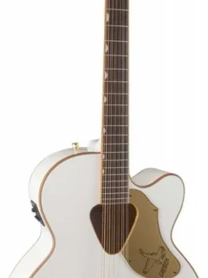 Autentický Gretsch G5022CWFE-12 Rancher Falcon 12 Bílá