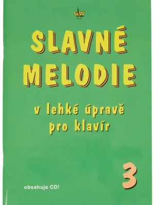 Nejprodávanější Slavné melodie v lehké úpravě pro klavír 3.díl