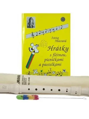 YAMAHA YRS 24B + Hrátky s flétnou + výtěrák Sleva