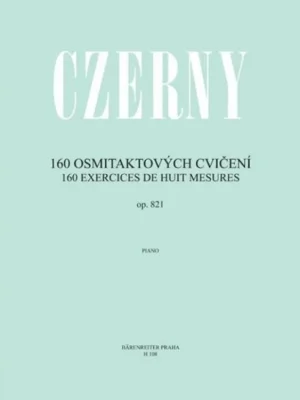 160 osmitaktových cvičení op. 821 Výhodná Nabídka