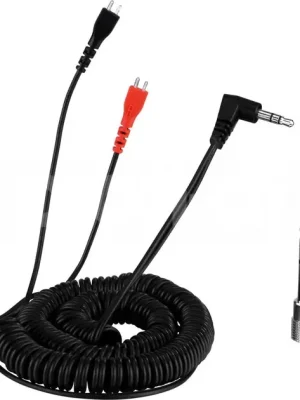 ZOMO Kabel HD-25,spiral, trans,4.5m Vysoce Kvalitní