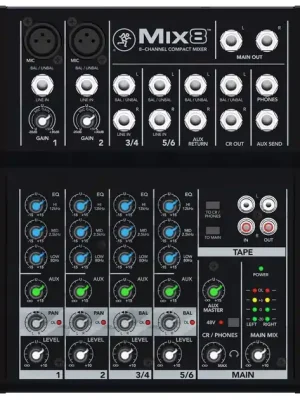 MACKIE Mix8 Horká Nabídka