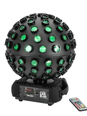 Eurolite LED B-40, 5x10W HCL efekt, DMX, černý, MK2 Značkový