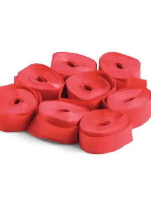 Značkový Tcm Fx pomalu padající konfety-serpentýny 5mx0.85cm, červené, 100x