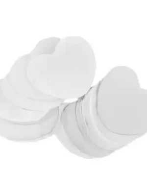 Tcm Fx pomalu padající konfety, srdíčka 55x55mm, bílé, 1kg Oblíbený