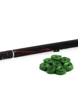 Tcm Fx elektronické dělo na konfety-serpentýny 80cm, tmavě zelené konfety Akční Nabídka