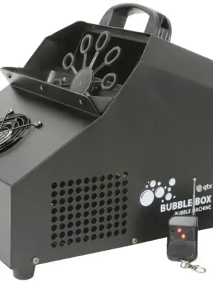 QTX Bubble Box, výrobník bublin s dálkovým ovládáním Ihned K Objednání