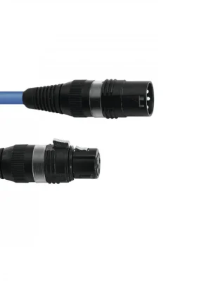 Sommer CABLE DMX cable XLR 3pin 10m blue Nejprodávanější