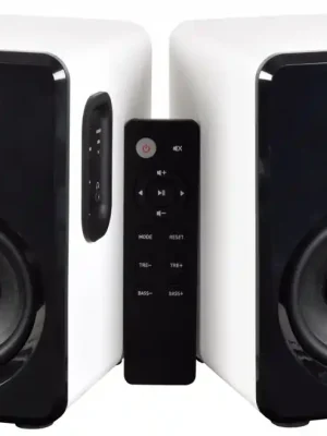 AV:Link ABS35WHT, sada aktivních BT/MP3 reproduktorů s DO, bílé Speciální Cena