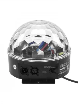 Dokud Zásoby Vydrží Eurolite LED Half Ball 6x 1W RGBAW DMX, paprskový efekt