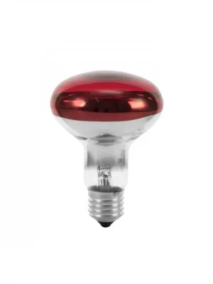 Omnilux R80 230V/60W E-27, červená Cenová Bomba