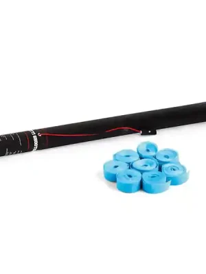 Hit Sezóny Tcm Fx elektronické dělo na konfety-serpentýny 80cm, světle modré konfety