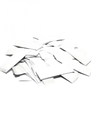 Tcm Fx pomalu padající obdélníkové konfety 55x18mm, bílé, 1kg Cenová Bomba