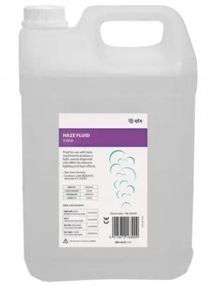 QTX náplň Eco HAZE do výrobníků mlhy, 5L Cenově Výhodný