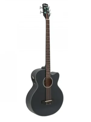 Nejlepší Cena Dimavery AB-455, elektroakustická baskytara pětistrunná, černá