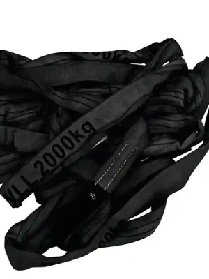 Výhodná Nabídka Pás vázací 0,5 m, nosnost 2000 kg, černý