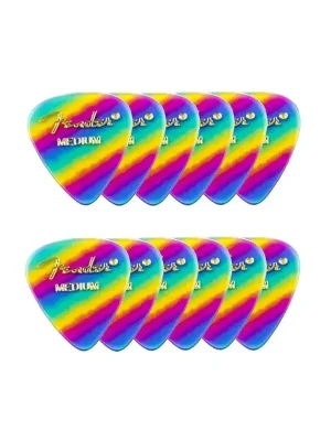 Fender 351 Shape, Premium Rainbow - 12 Pack Výhodná Nabídka