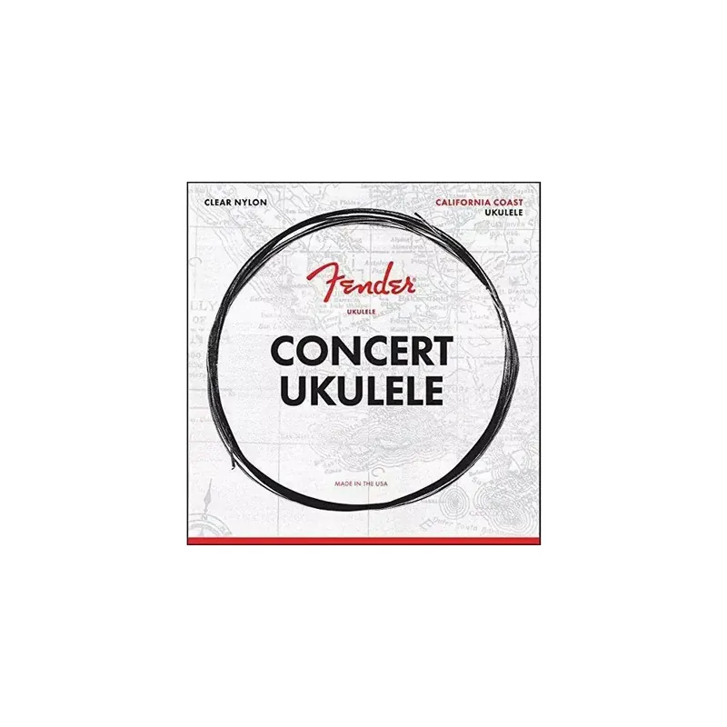 Fender 90C Concert Ukulele Strings Dokud Zásoby Vydrží