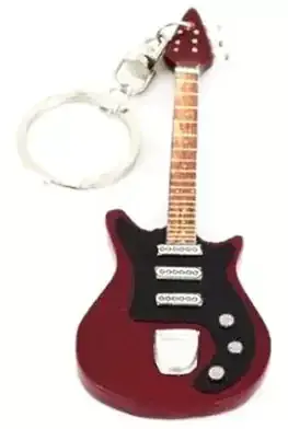 Hit Sezóny Přívěsek na klíče Music Legends PPT-PD194 Brian May Queen Brian May Guitars Special Antique Cherry