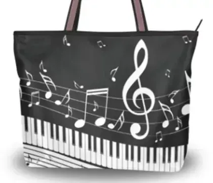 Sezónní Sleva Taška Pecka PPT-C108 Černá Klaviatura