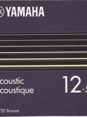 Autentický Struny kovové pro akustickou kytaru Yamaha GSA12 80/20 Bronze - 12/53