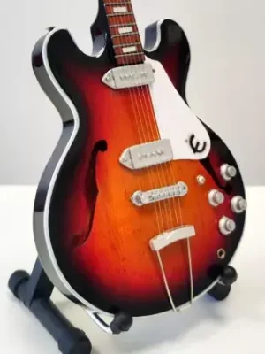 Miniatura kytary Music Legends PPT-MK138 John Lennon The Beatles Epiphone Casino VS Víkendová Akce