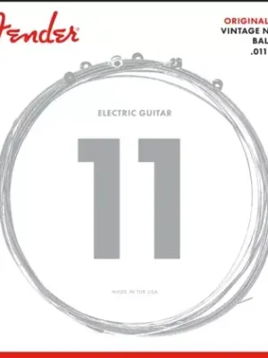 Rychlé Dodání Struny pro elektrickou kytaru Fender 150M Pure Nickel Wound, Ball End - 11/49