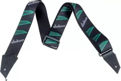 Nakupujte Hned Řemen kytarový Jackson Strap Jackson Headstock BLK/GRN