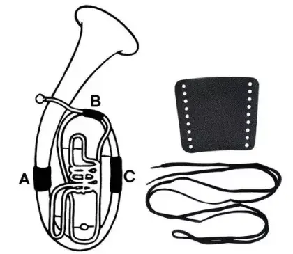 Jen Po Omezenou Doba Chránič nástroje Gewa 720588 pro tenor díl A