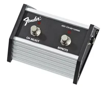 Pedál Footswitch Fender 2-Button Footswitch: Channel Select / Effects On/Off with 1/4" Jack Značkový