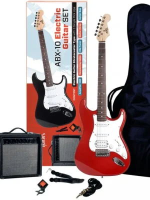 Akční Cena ABX 20 SET elektrická kytara, kombo,obal,ladička,kabel