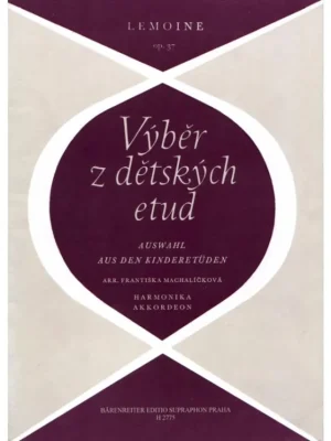 Objednat Nyní Lemoine Henri, Výběr z dětských etud pro akordeon