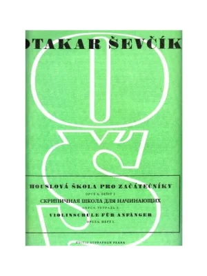 Doprava Zdarma Ševčík - Houslová škola pro začátečníky op. 6, sešit 1