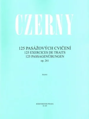 Czerny - 125 pasážových cvičení op. 261 Aktuální