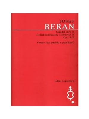 Beran - Národní písně op. 14/II Autentický