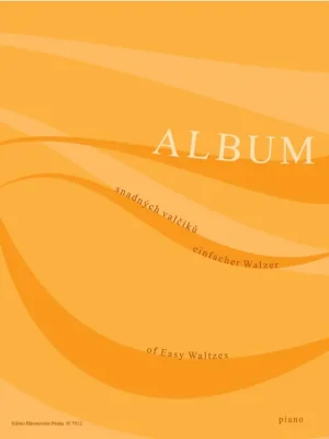 Album snadných valčíků / klavír Tovární Cena