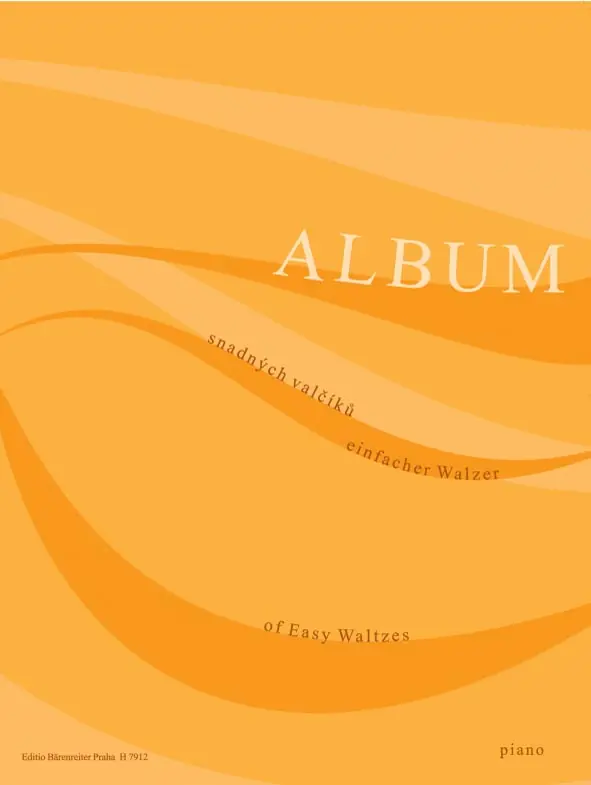Album snadných valčíků / klavír Tovární Cena