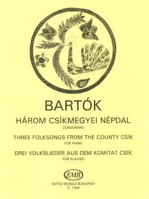 Nejlepší Cena Bartók: Three Hungarian Folksongs / sólo klavír